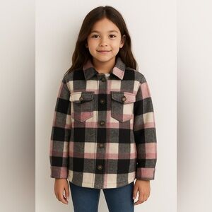 💜2FOR$17 H&M Plaid Jacket